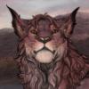 Alphyn mane & fur {Maroon}